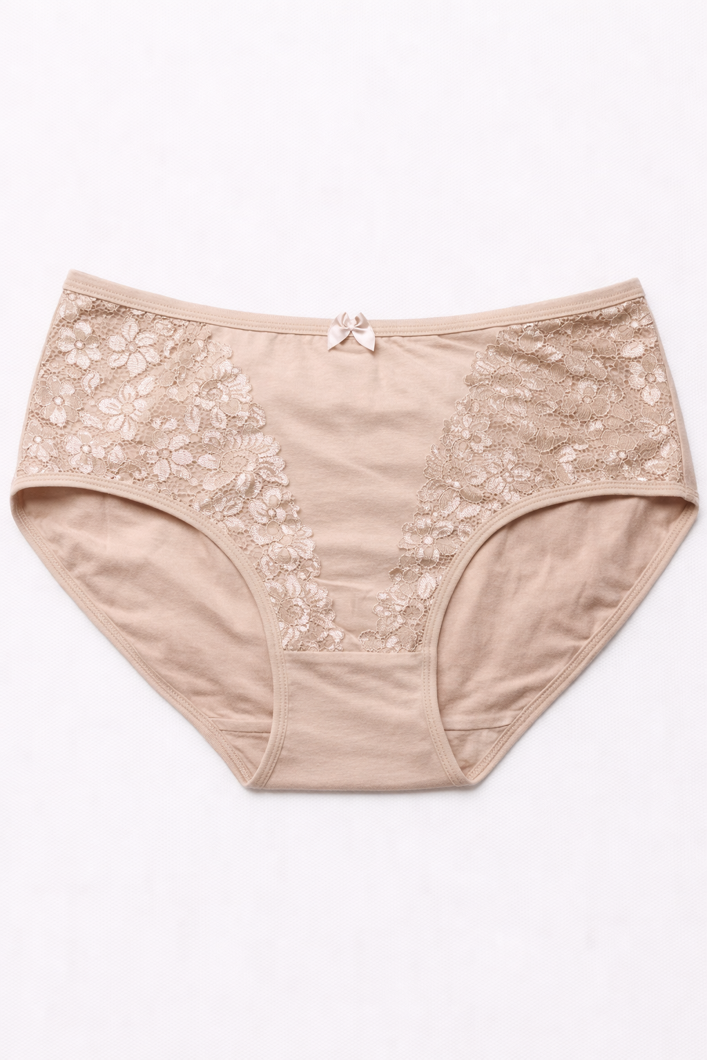 Lot de 6 slips confort premium – coton & dentelle