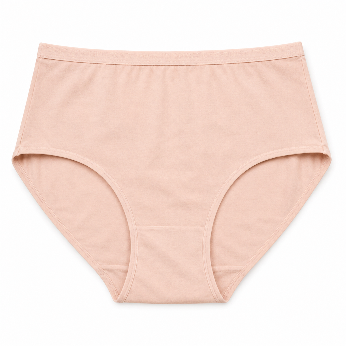 Lot de 6 slips coton – Confort quotidien – Tailles larges