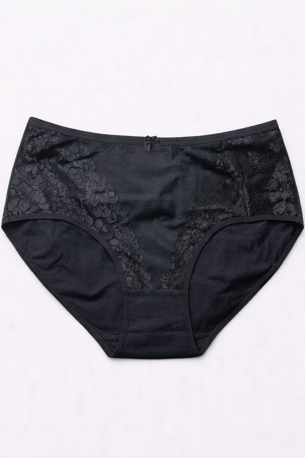 Lot de 6 slips confort premium – coton & dentelle