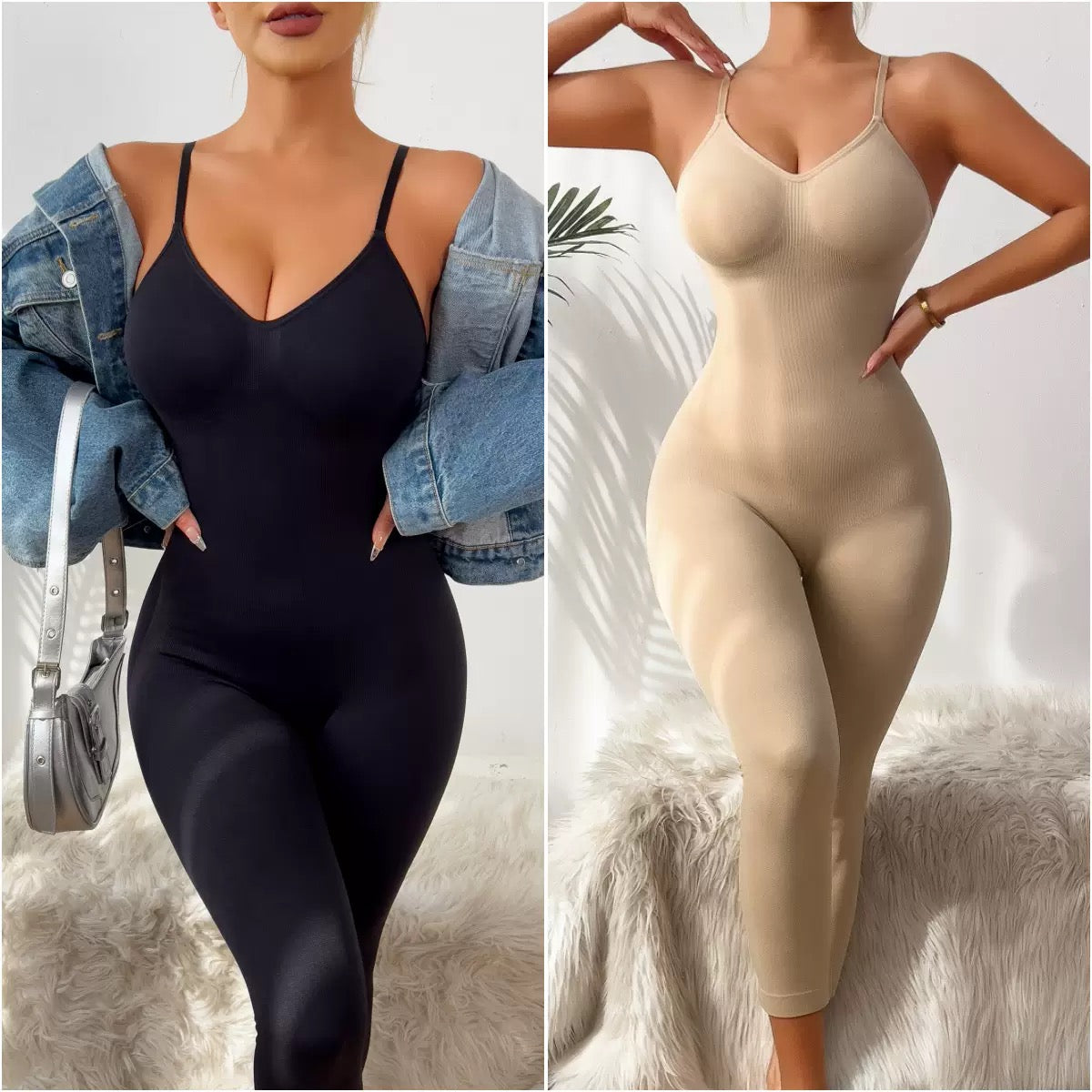 Body Sculptant Intégral Sans Coutures – Effet Taille Fine & Silhouette Galbée