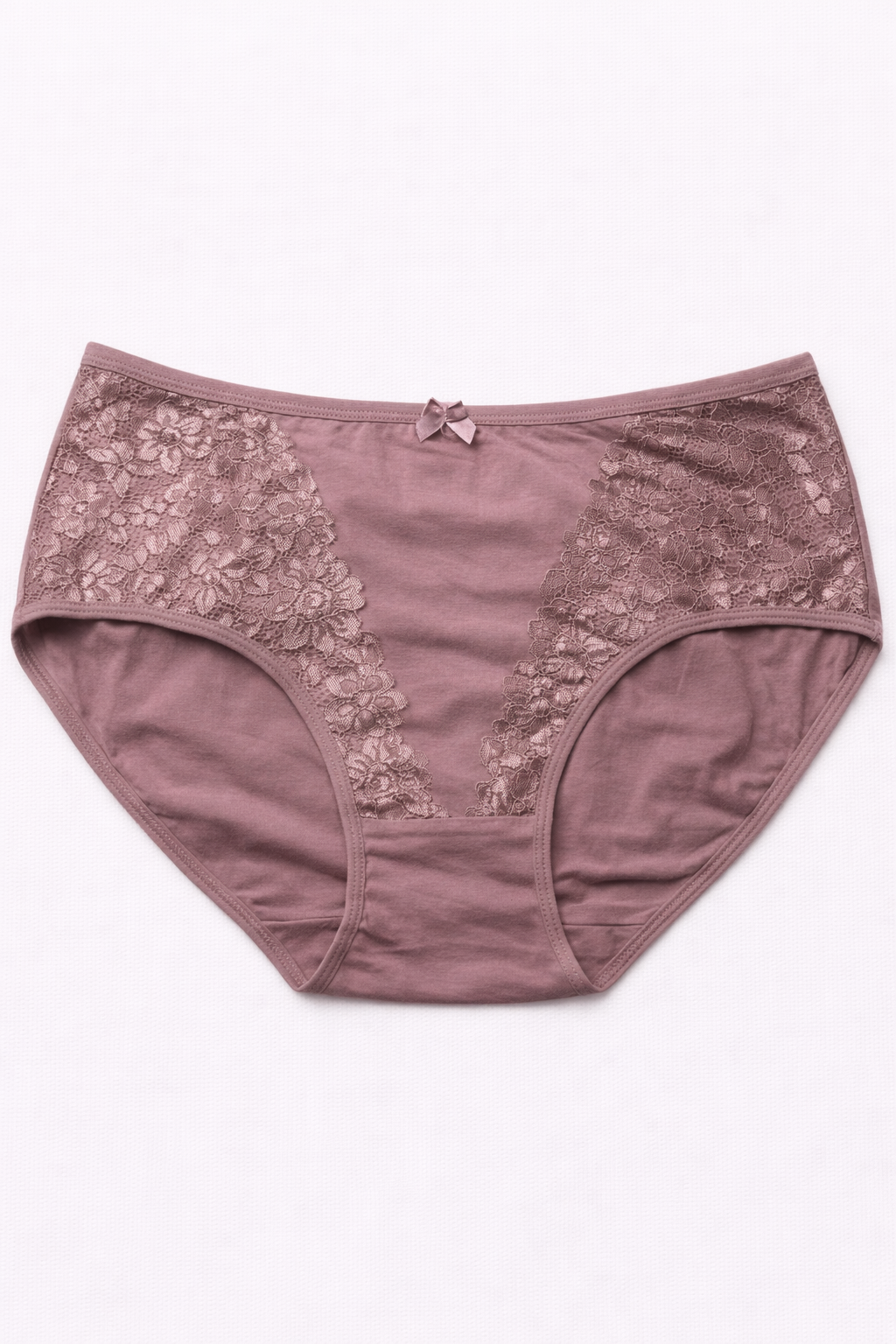 Lot de 6 slips confort premium – coton & dentelle