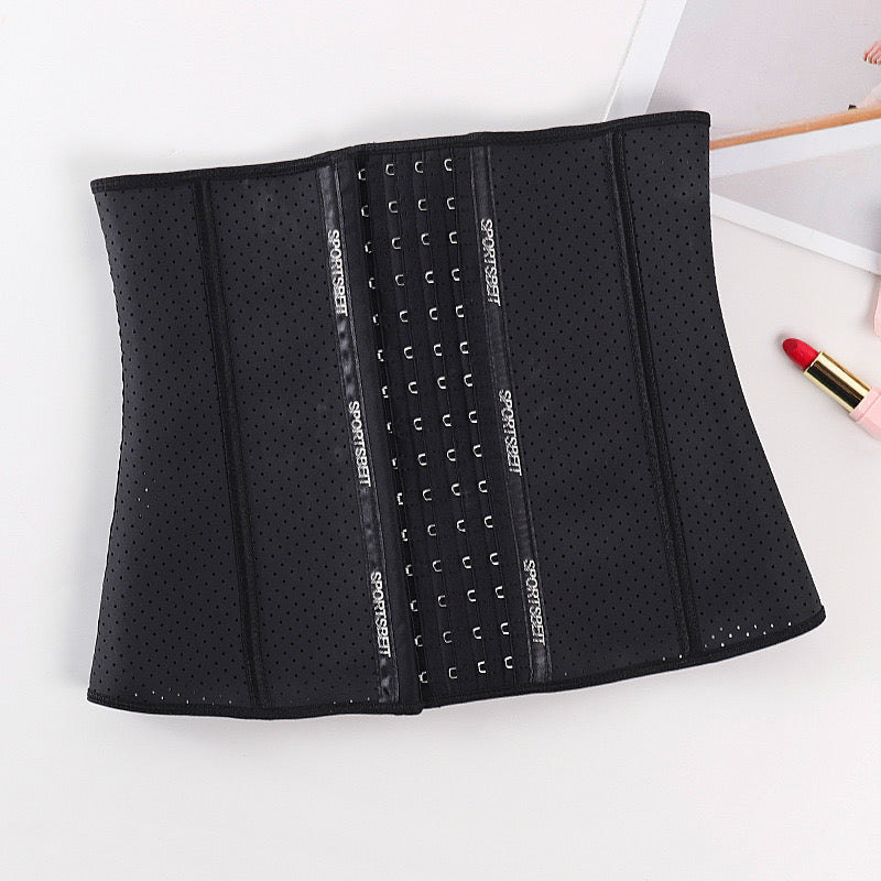 Gaine Latex Sculptante – Taille Haute & Effet Ventre Plat