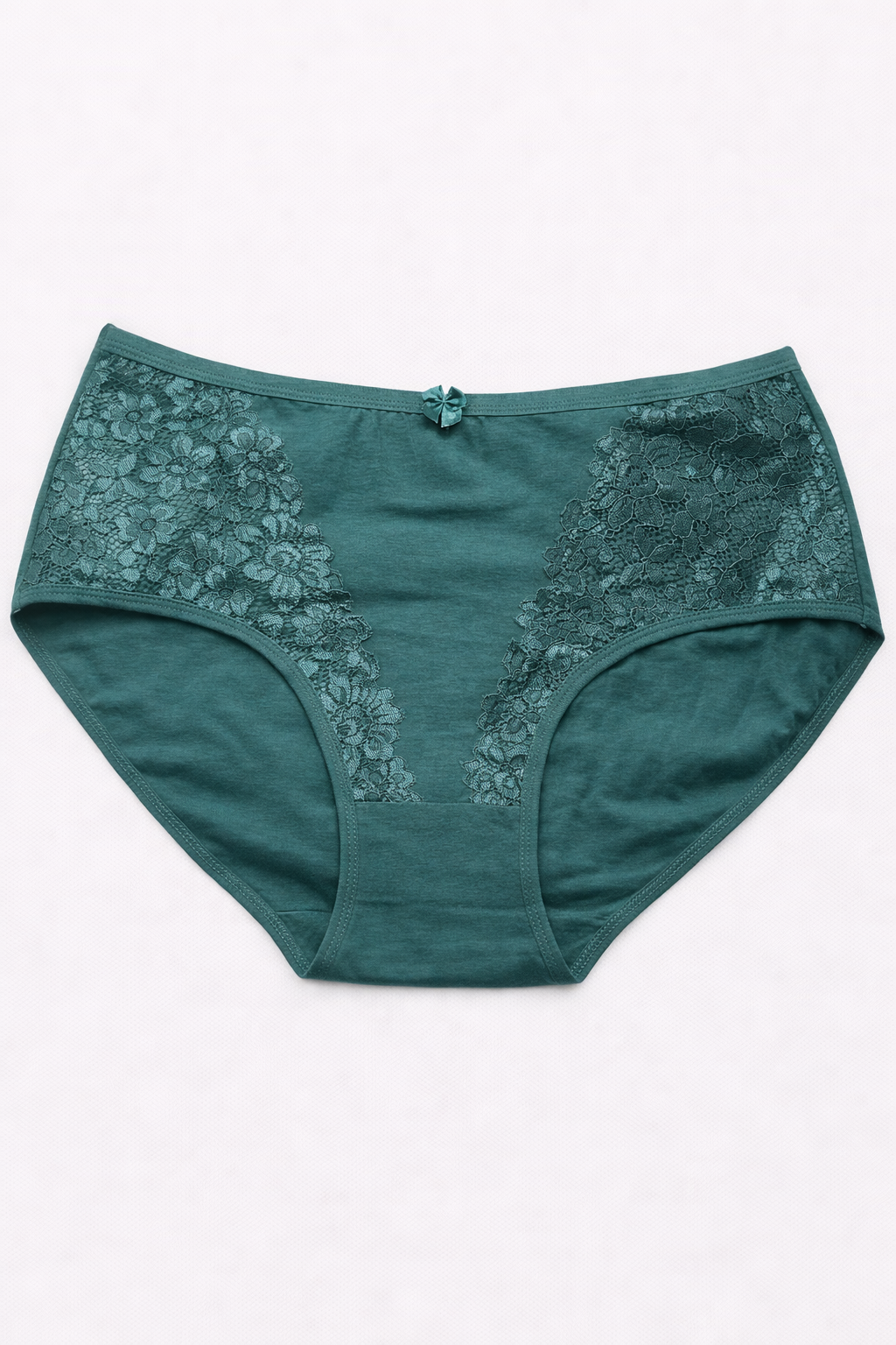 Lot de 6 slips confort premium – coton & dentelle